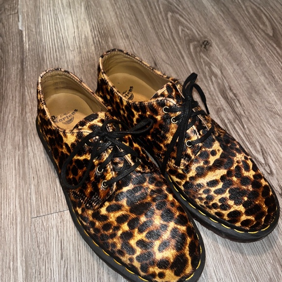 Dr. Martens Leopard Loafers - Picture 2 of 9